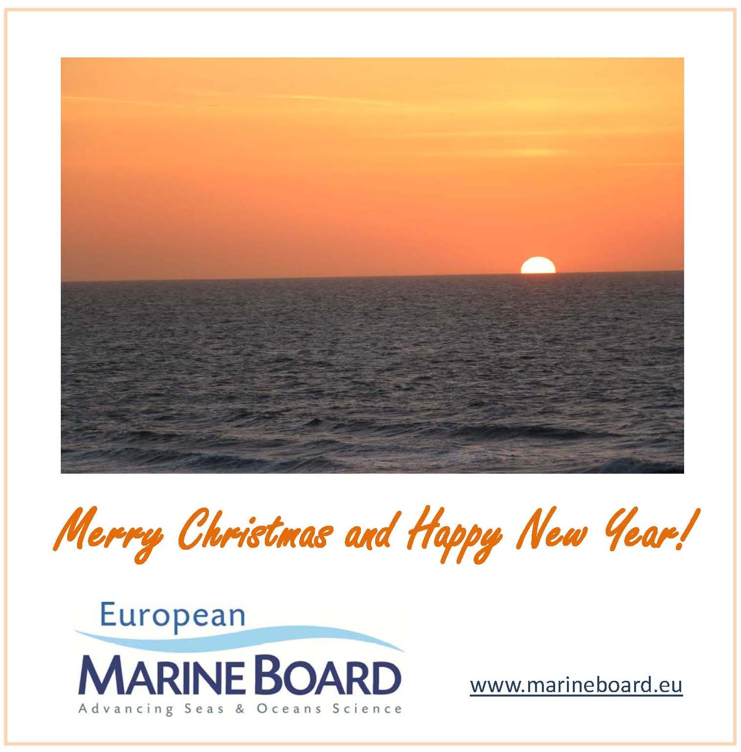 Season's Greetings | European Marine Board