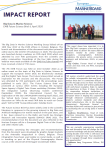 Image of the front page of the Big Data in Marine Science impact report